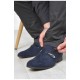 Туфлі чоловічі темно-синього кольору 166435L