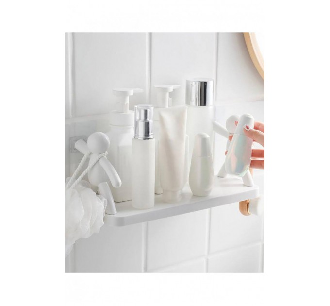 Універсальна підвісна полиця на стіну з липучками 167316L