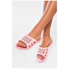 Шльопанці піна жіночі пудрового кольору 170915L