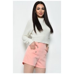 Шорты женские персикового цвета 171331L Шорты женские персикового цвета 171331L
