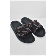 Шльопанці чоловічі коричневого кольору 172797L