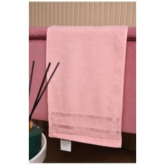 Полотенце кухонное махровое розового цвета 173188L