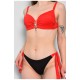 Купальник жіночий червоного кольору чашка С 173242L