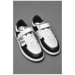 Детские кроссовки черно-белого цвета 174423L