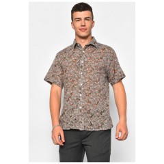 Рубашка мужская серого цвета 174937L