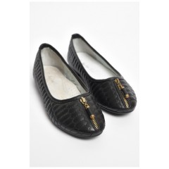 Балетки дитячі для дівчинки чорного кольору 175940L