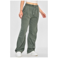 Штани жіночі напівбатальні м'ятного кольору 175986L