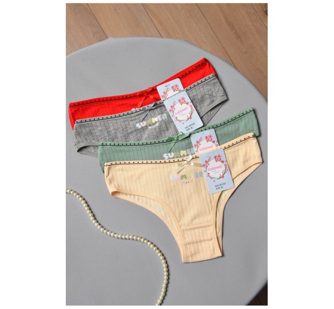 Набір трусиків жіночих 4 шт 177805L