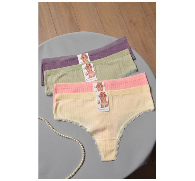 Набор стринг женских 4 штуки 177887L