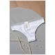 Труси жіночі хлопкові білого кольору 177915L