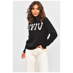 Свитер женский черного цвета 178467L