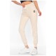 Спортивні штани жіночі молочного кольору 178604L