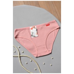 Труси жіночі в рубчик рожевого кольору 178607L