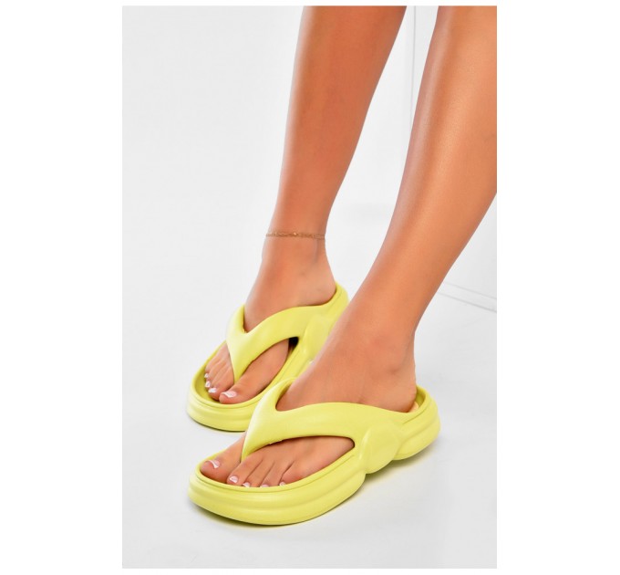 В`єтнамки жіночі піна салатового кольору 179535L