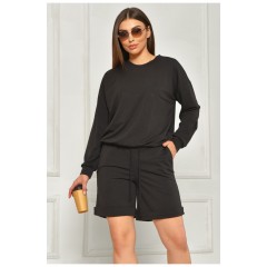 Костюм жіночий чорного кольору 179612L