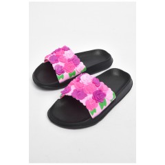 Шльопанці дитячі для дівчинки рожевого кольору 179944L