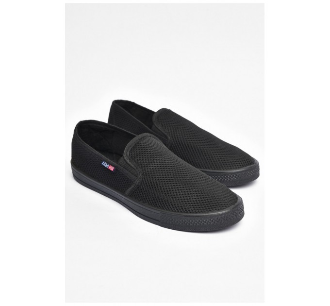Мужские слипоны черного цвета 180350L