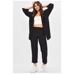 Костюм жіночий чорного кольору 180614L