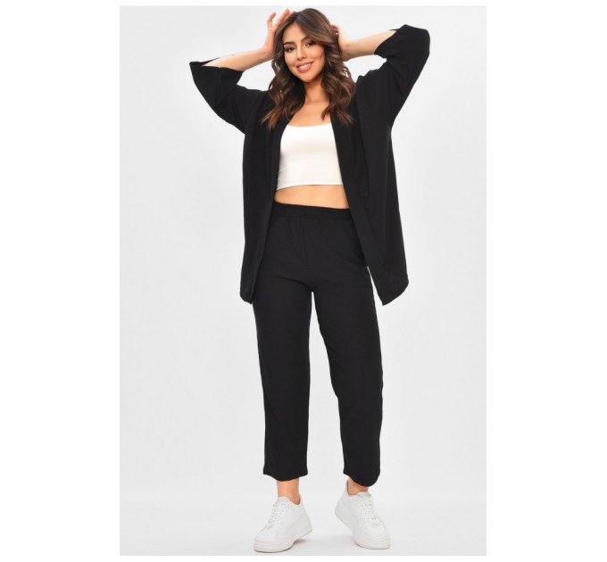 Костюм женский черного цвета 180614L