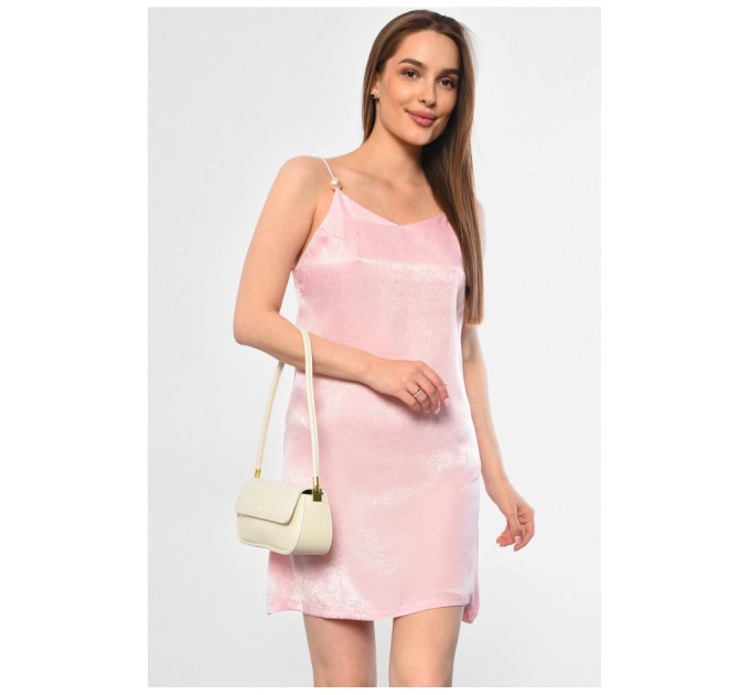 Сарафан жіночий рожевого кольору 180996L