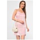 Сарафан жіночий рожевого кольору 180996L