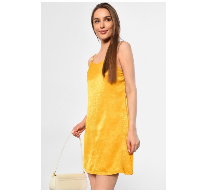Сарафан жіночий гірчичного кольору 180997L