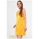 Женский сарафан горчичного цвета 180997L
