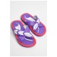 Шльопанці дитячі для дівчинки фіолетового кольору 181219L