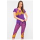 Піжама жіноча фіолетового кольору 182054L Піжама жіноча фіолетового кольору 182054L
