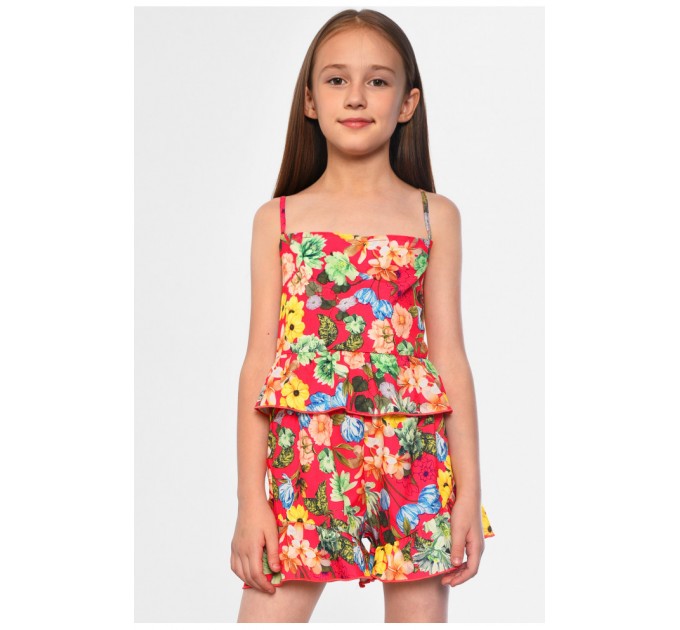 Костюм дитячий для дівчинки рожевого кольору 182666L