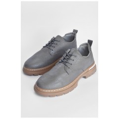 Туфлі чоловічі сірого кольору 183017L