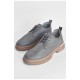 Туфлі чоловічі сірого кольору 183017L Туфлі чоловічі сірого кольору 183017L