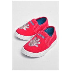 Мокасини дитячі для дівчинки рожевого кольору 183484L