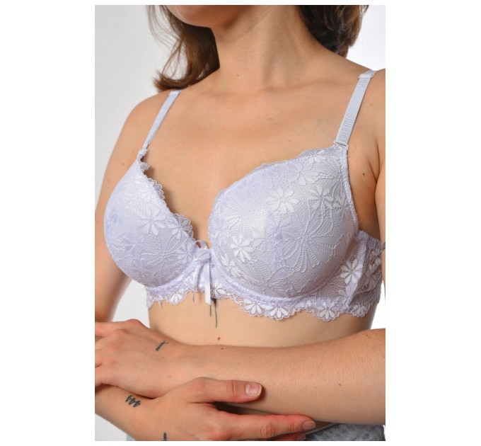 Бюстгальтер женский белого цвета чашка C 183642L