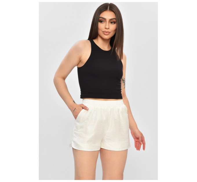 Шорти жіночі білого кольору 184074L