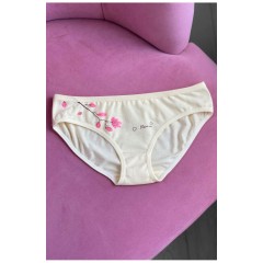 Трусики дитячі для дівчинки жовтого кольору 184595L