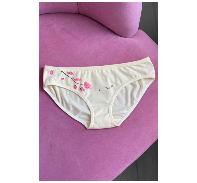 Трусики дитячі для дівчинки жовтого кольору 184595L