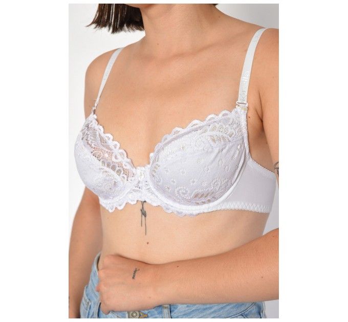 Бюстгальтер женский белого цвета чашка В 186280L