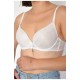 Бюстгальтер жіночий білого кольору чашка С 186338L