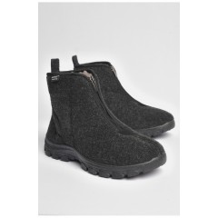 Мужские бурки на меху темно-серого цвета 187279L