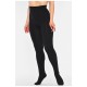 Колготи жіночі термо з начісом чорного кольору 187638L