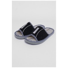 Капці кімнатні чоловічі темно-синього кольору 187898L