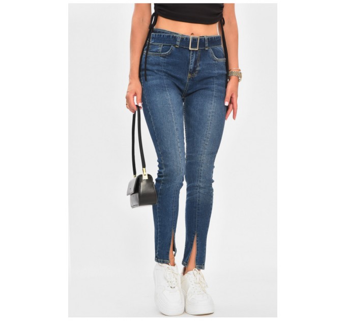 Джинсы женские синего цвета 188551L
