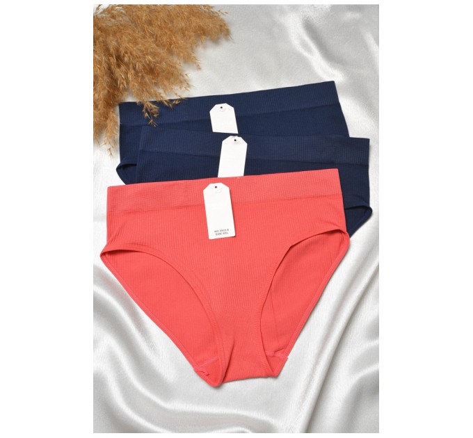 Набір жіночих трусів батальних 3 штуки 188597L