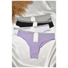 Набір трусів жіночих 4 штуки 188680L