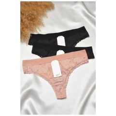 Набор стринг женских 3 штуки 188770L