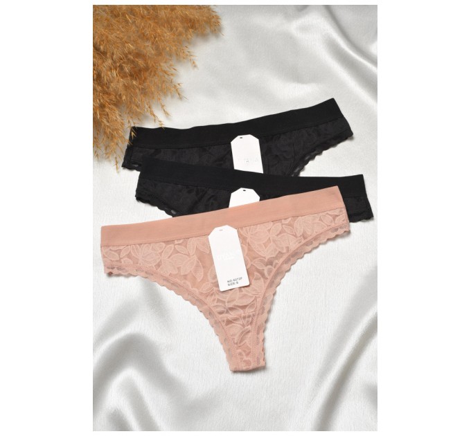 Набор стринг женских 3 штуки 188770L