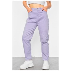 Джинсы женские сиреневого цвета 189206L