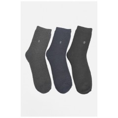 Набір шкарпеток чоловічих махрових 3 штуки 189382L Набір шкарпеток чоловічих махрових 3 штуки 189382L