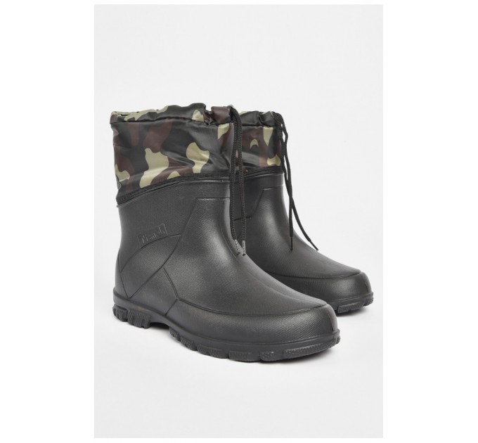 Дутики чоловічі піна зі з`ємною шкарпеткою чорного кольору 189733L